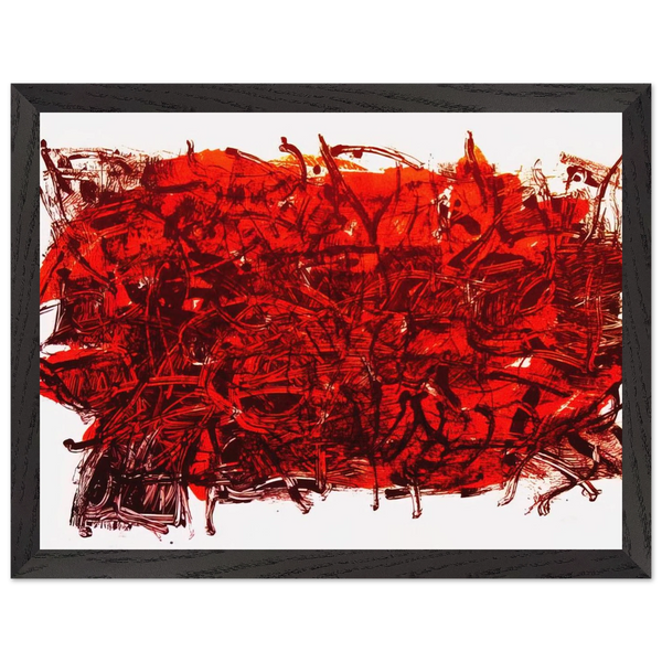 Leaves III by Jean-Paul Riopelle — Framed art print at Zephyeer