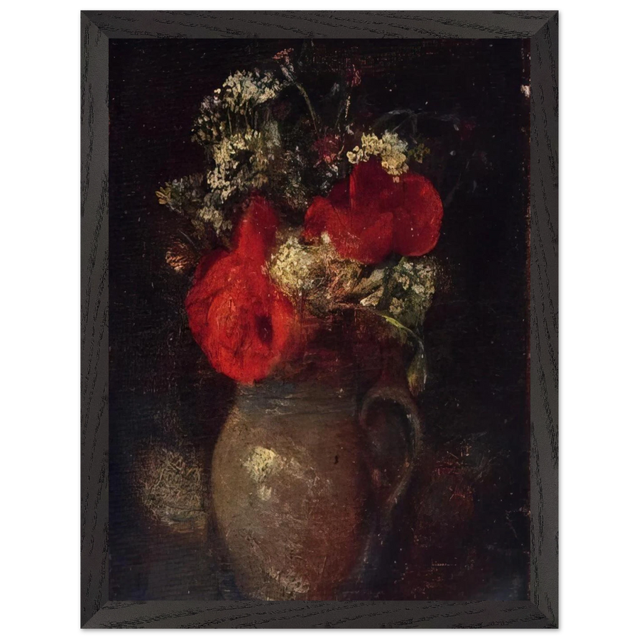 BOUQUET by Odilon Redon — Framed art print at Zephyeer