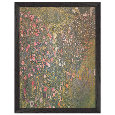 ITALIAN HORTICULTURAL LANDSCAPE by Gustav Klimt — Framed art print at Zephyeer