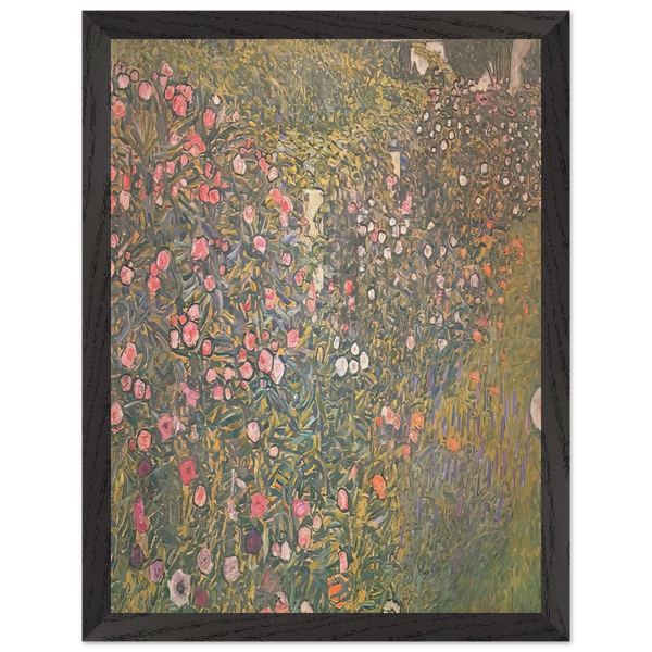 ITALIAN HORTICULTURAL LANDSCAPE by Gustav Klimt — Framed art print at Zephyeer