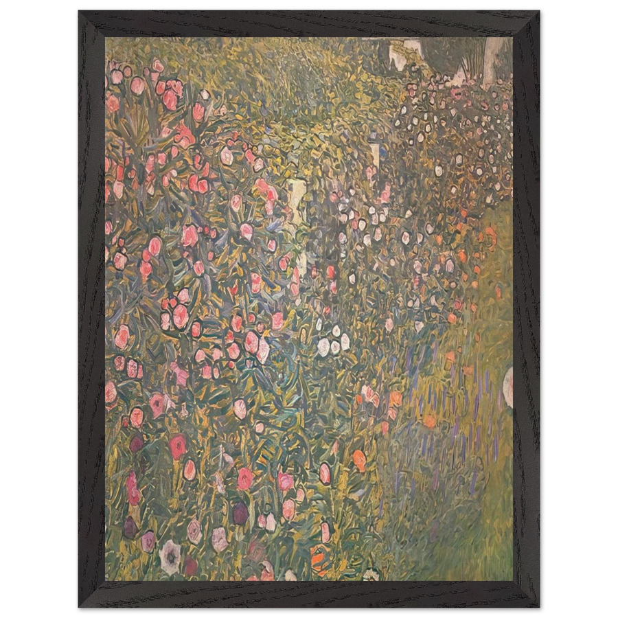 ITALIAN HORTICULTURAL LANDSCAPE by Gustav Klimt — Framed art print at Zephyeer