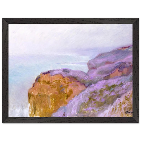 At Val Saint-Nicolas, near Dieppe by Claude Monet — Framed art print at Zephyeer