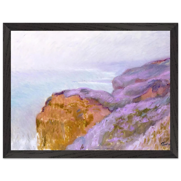 At Val Saint-Nicolas, near Dieppe by Claude Monet — Framed art print at Zephyeer