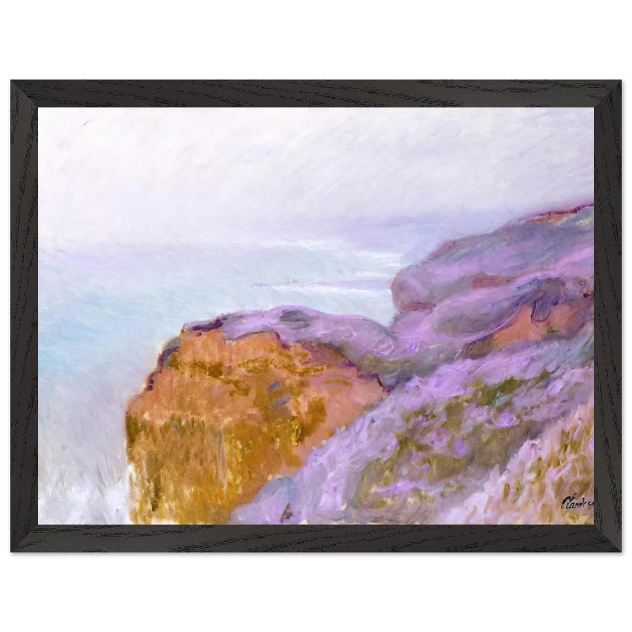 At Val Saint-Nicolas, near Dieppe by Claude Monet — Framed art print at Zephyeer