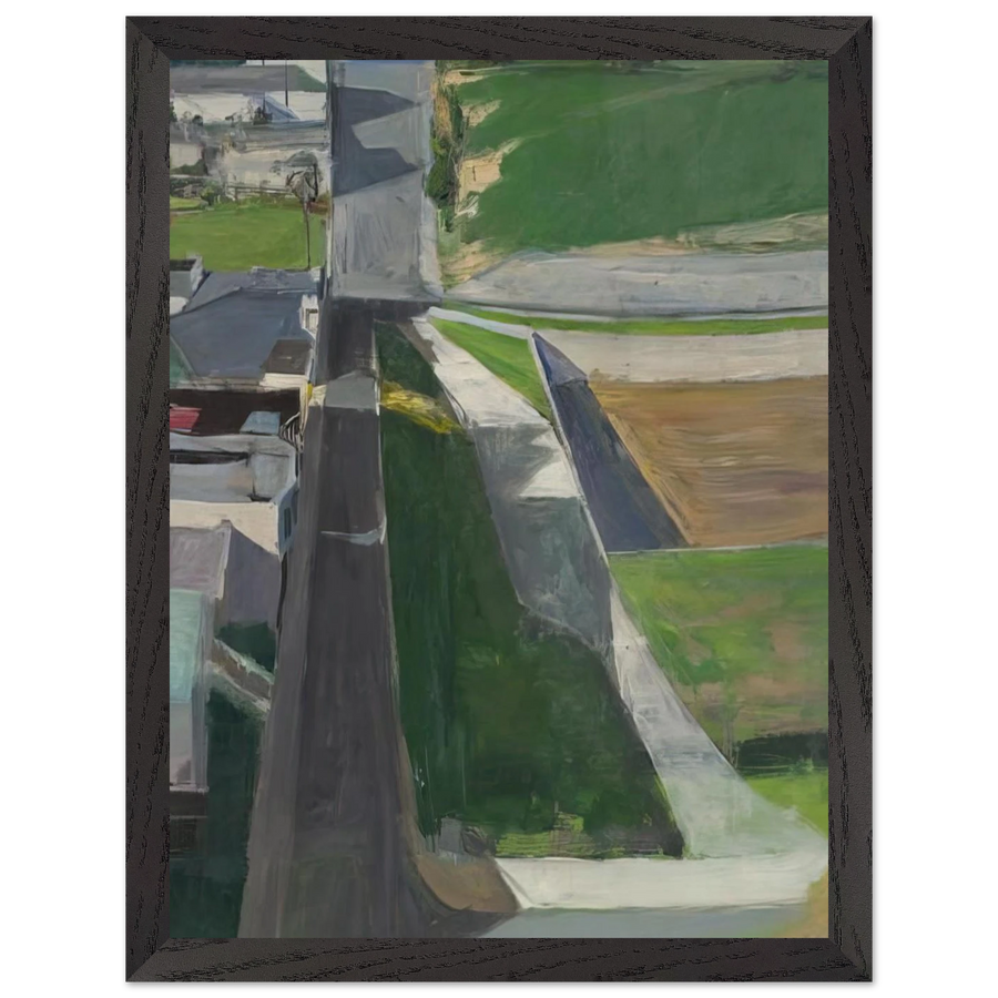 Cityscape I by Richard Diebenkorn — Framed art print at Zephyeer