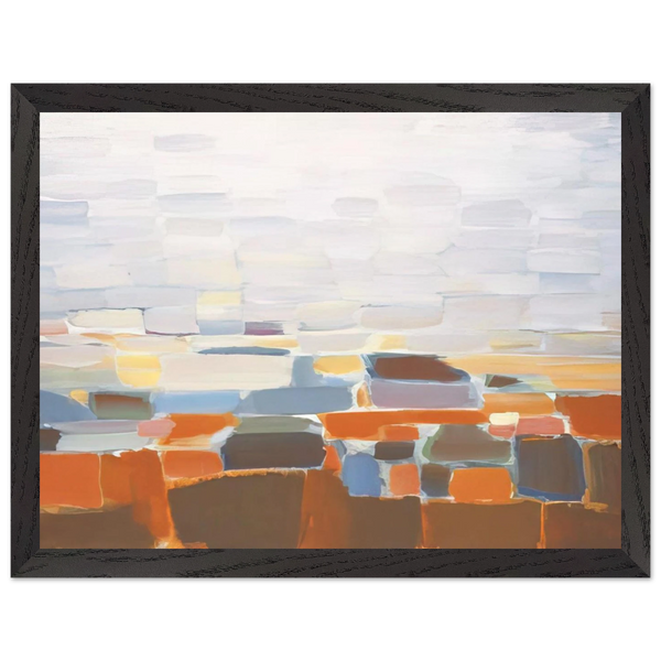 Ciel - Art Informel by Nicolas de Stael — Framed art print at Zephyeer