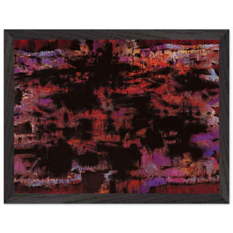 Pour la mère d'un condamné à mort - 1975 by Alfred Manessier — Framed art print at Zephyeer