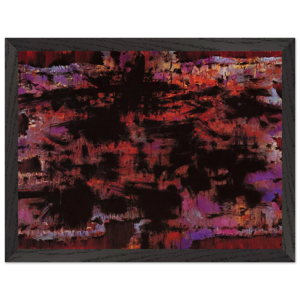 Pour la mère d'un condamné à mort - 1975 by Alfred Manessier — Framed art print at Zephyeer