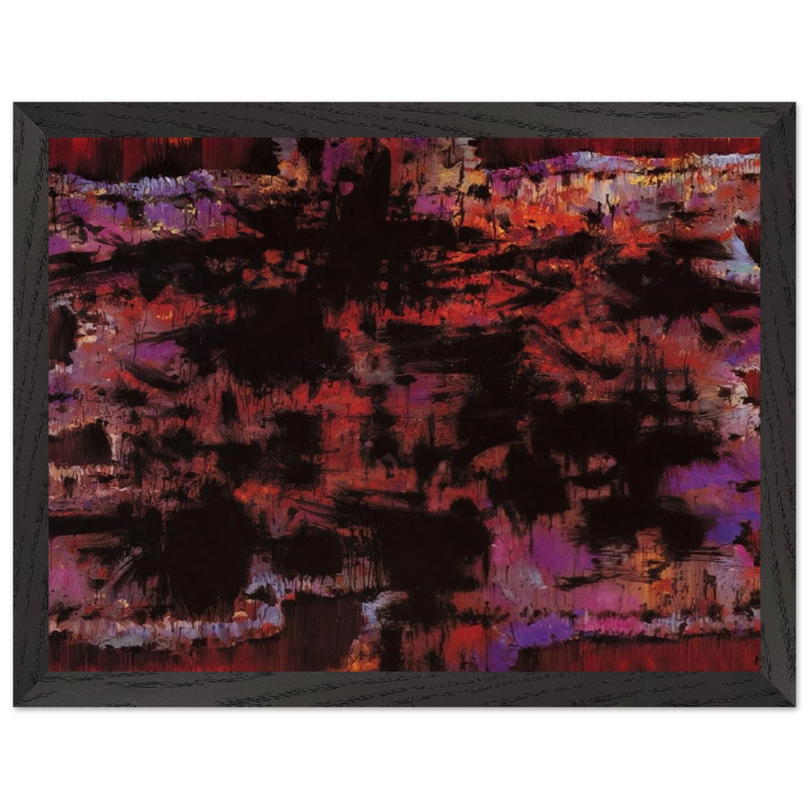 Pour la mère d'un condamné à mort - 1975 by Alfred Manessier — Framed art print at Zephyeer