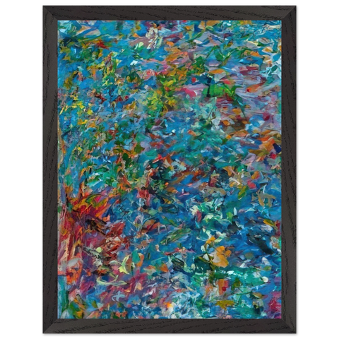 UNTITLED 1963 by Milton Resnick — Framed art print at Zephyeer