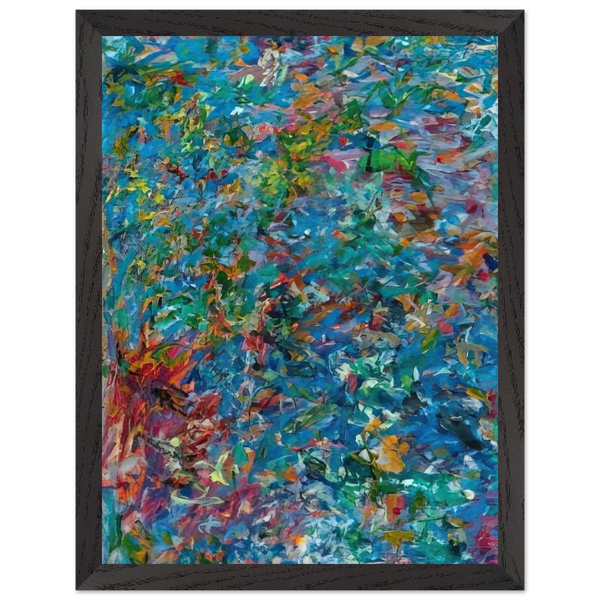 UNTITLED 1963 by Milton Resnick — Framed art print at Zephyeer
