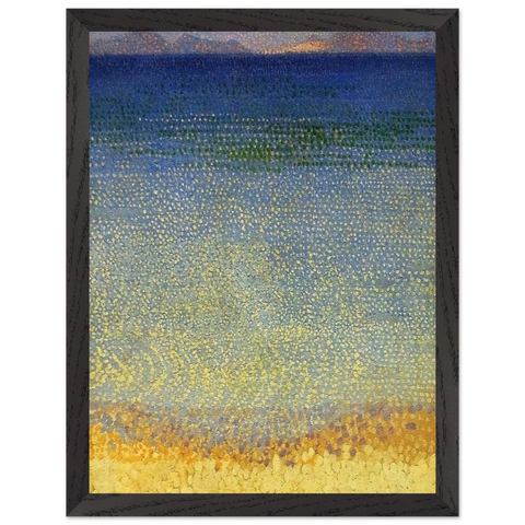 The Iles d'Or The Iles d'Hyeres, Var by Henri-Edmond Cross — Framed art print at Zephyeer