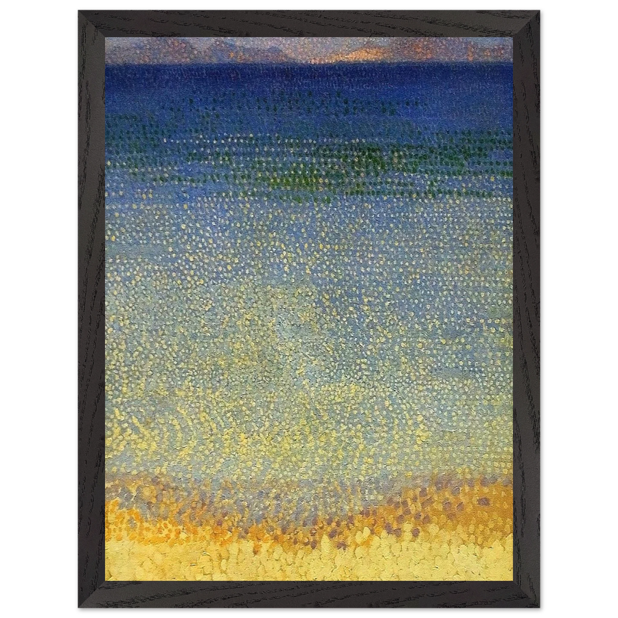 The Iles d'Or The Iles d'Hyeres, Var by Henri-Edmond Cross — Framed art print at Zephyeer
