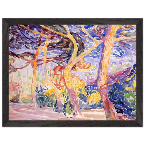Under the Pines by Henri-Edmond Cross — Framed art print at Zephyeer