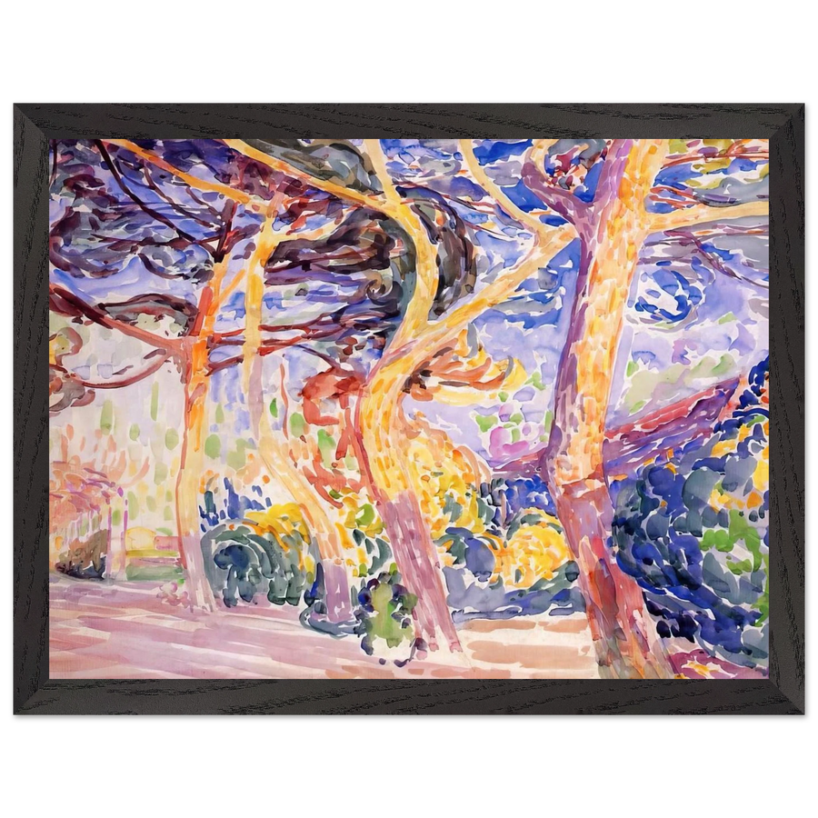 Under the Pines by Henri-Edmond Cross — Framed art print at Zephyeer