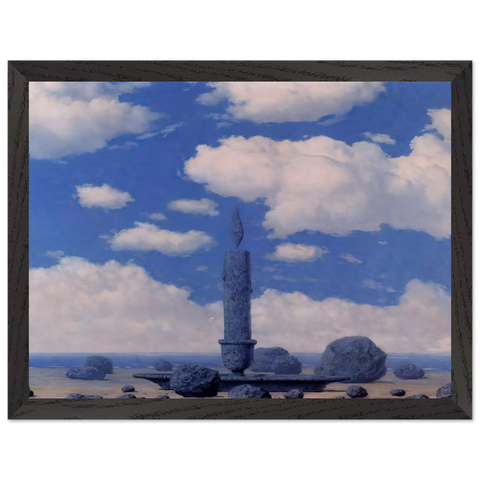 SOUVENIR FROM TRAVELS by Rene Magritte — Framed art print at Zephyeer