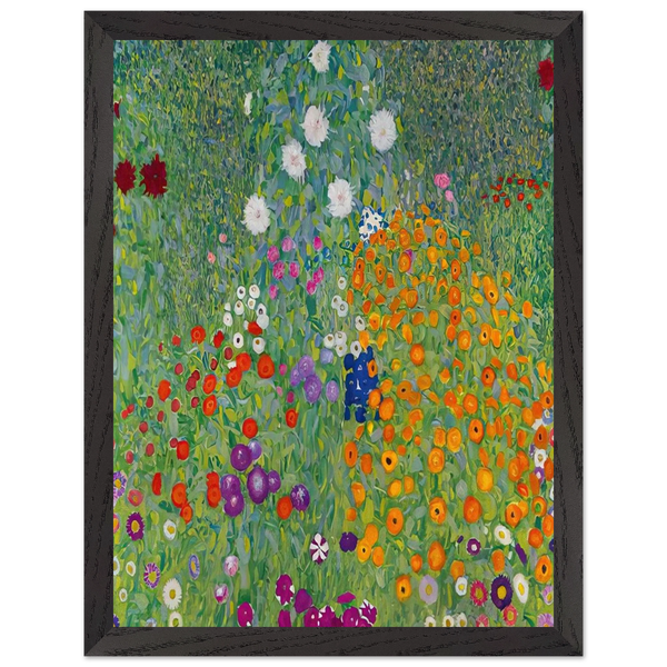 BLUMENGARTEN 1907 by Gustav Klimt — Framed art print at Zephyeer