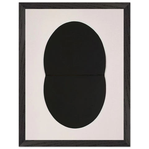 Study for White Plaque. Bridge Arch and Reflection by Ellsworth Kelly — Framed art print at Zephyeer