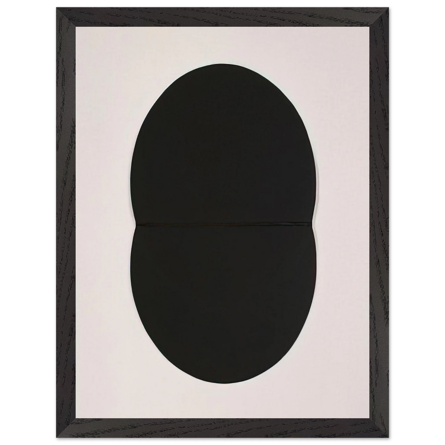 Study for White Plaque. Bridge Arch and Reflection by Ellsworth Kelly — Framed art print at Zephyeer
