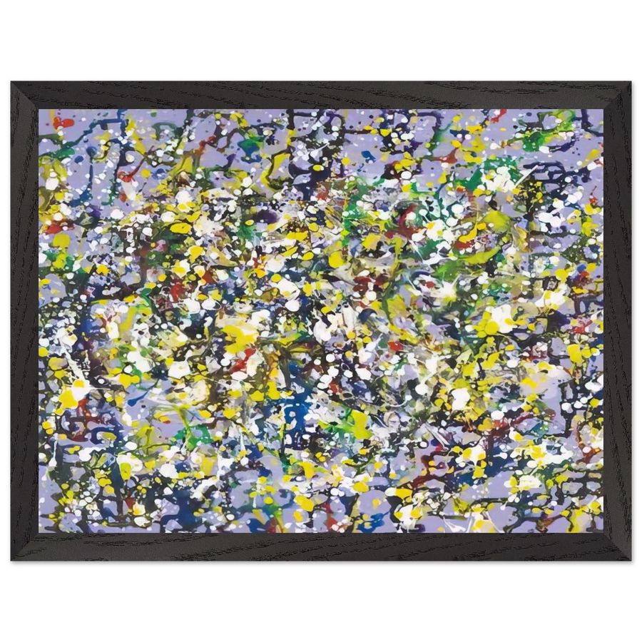 Mousse d Etoiles by Marcel Barbeau — Framed art print at Zephyeer