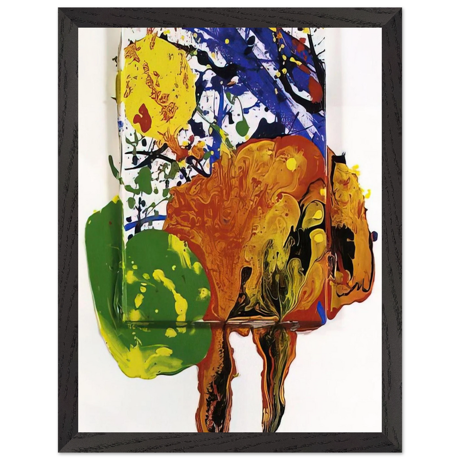 Untitled  SFP89-105 by Sam Francis — Framed art print at Zephyeer