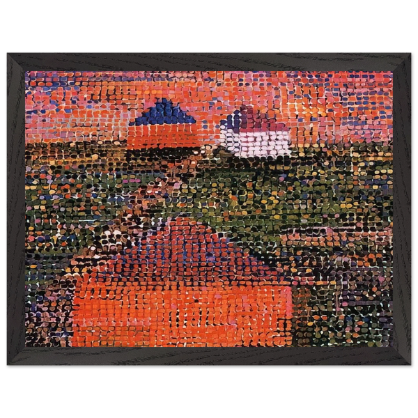 Houses - 2005 by Jennifer Bartlett — Framed art print at Zephyeer