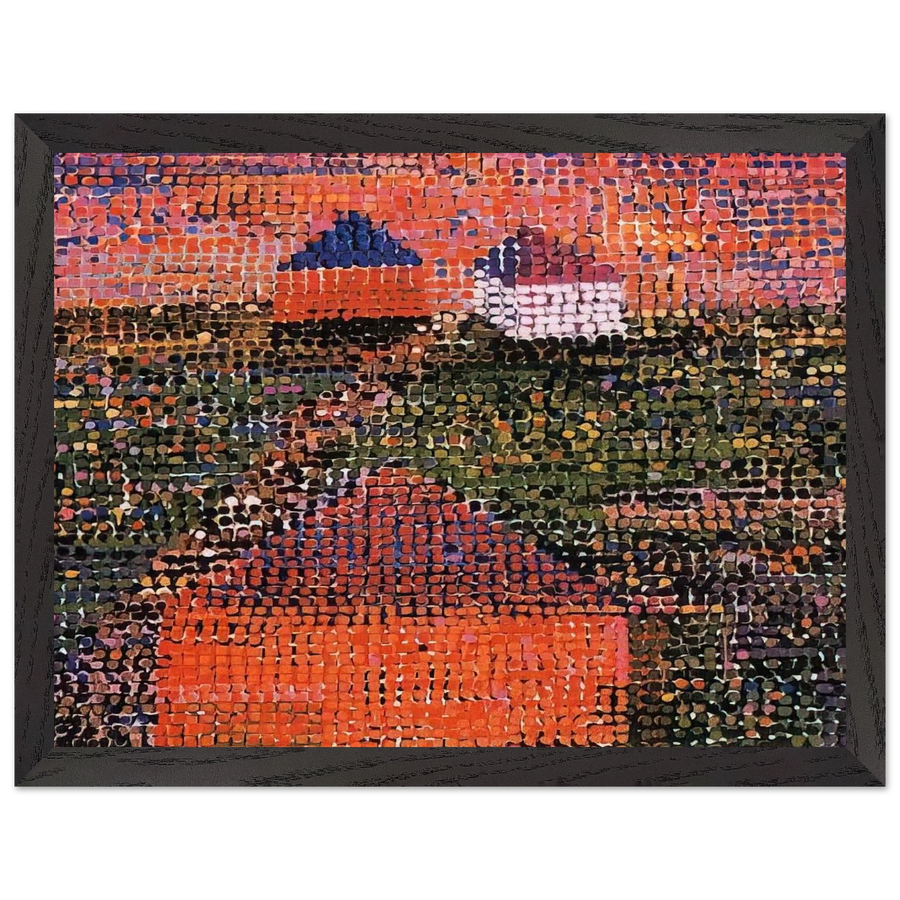 Houses - 2005 by Jennifer Bartlett — Framed art print at Zephyeer