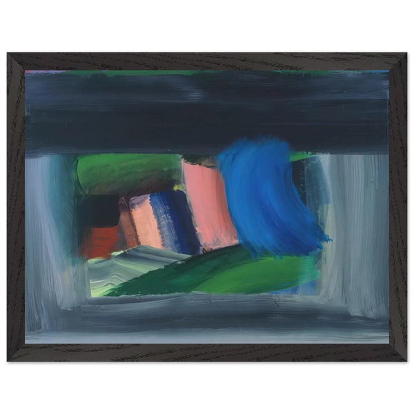 Rain - 1989 by Howard Hodgkin — Framed art print at Zephyeer