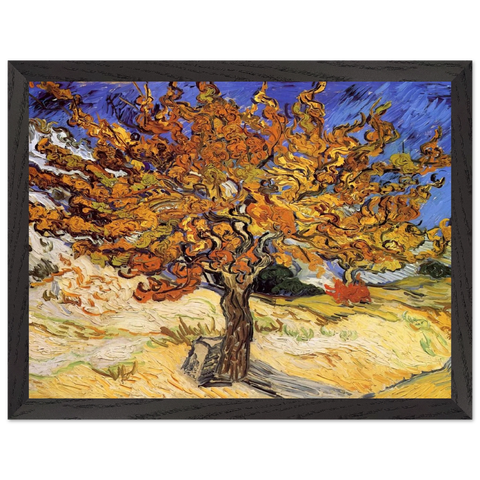 Mulberry Tree by Vincent van Gogh — Framed art print at Zephyeer