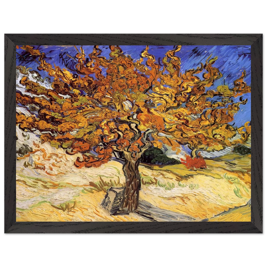 Mulberry Tree by Vincent van Gogh — Framed art print at Zephyeer