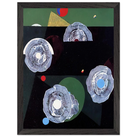 Scallops flower by Max Ernst — Framed art print at Zephyeer