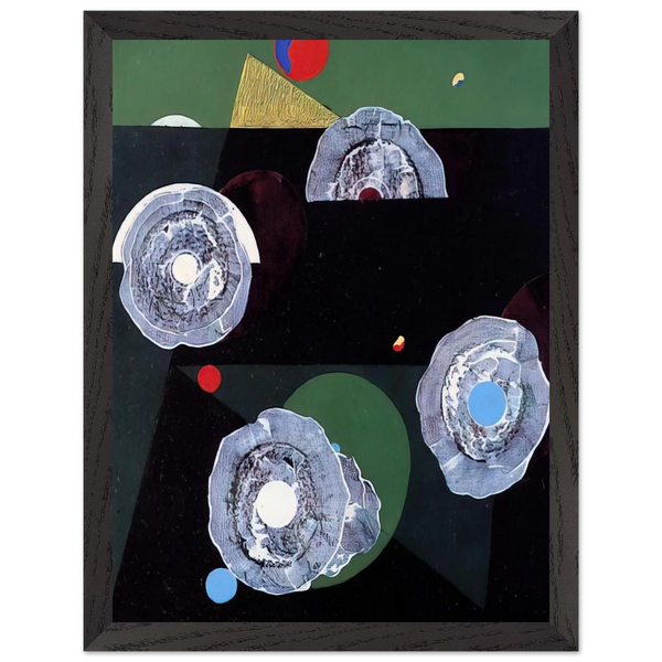 Scallops flower by Max Ernst — Framed art print at Zephyeer