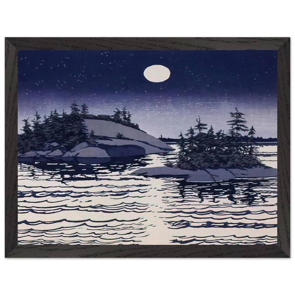 Islands Allagash - 1990 by Neil Welliver — Framed art print at Zephyeer