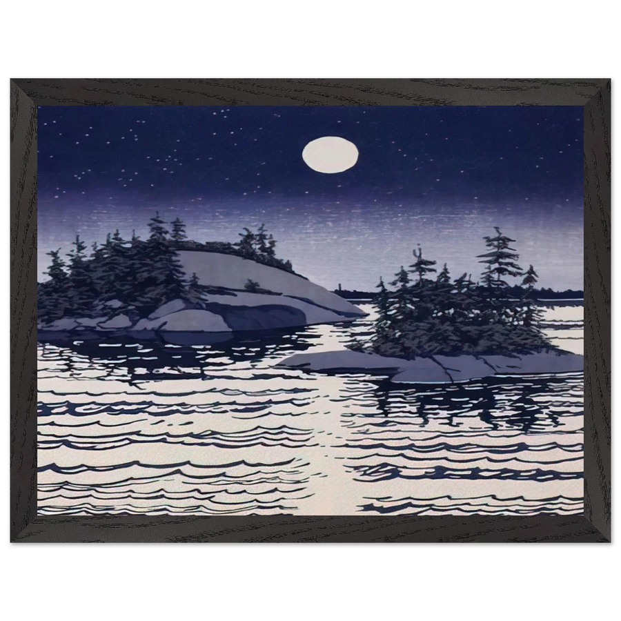 Islands Allagash - 1990 by Neil Welliver — Framed art print at Zephyeer