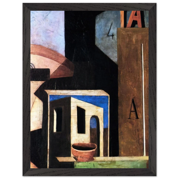 LA COMPOSIZIONE TA 1916 by Carlo Carra — Framed art print at Zephyeer
