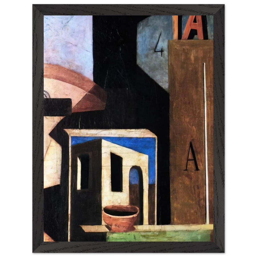 LA COMPOSIZIONE TA 1916 by Carlo Carra — Framed art print at Zephyeer