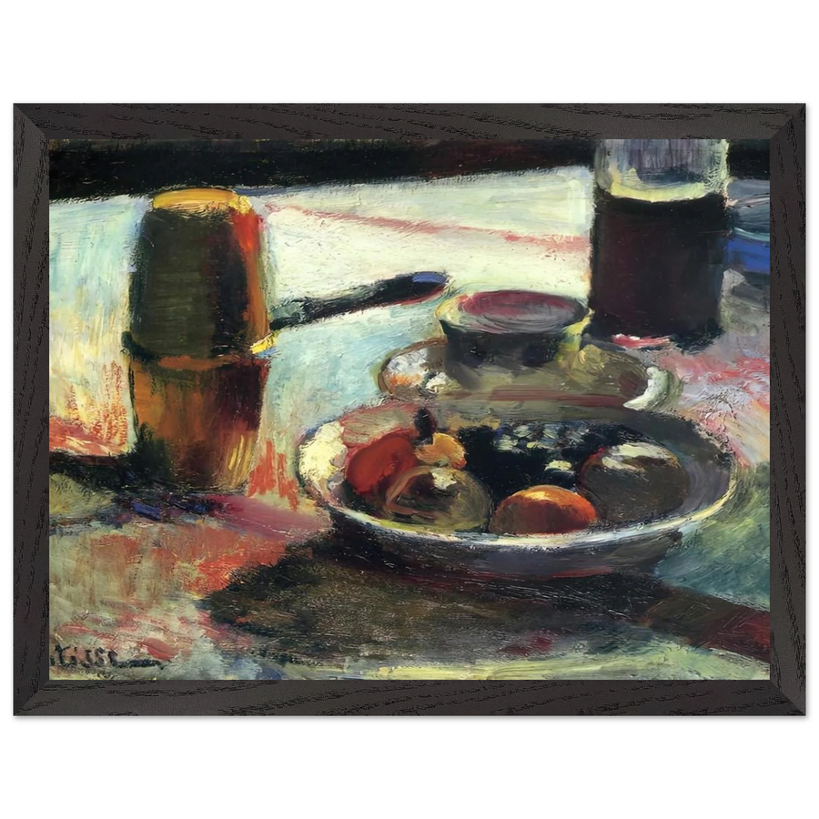 FRUIT AND COFFEE POT by Henri Matisse — Framed art print at Zephyeer
