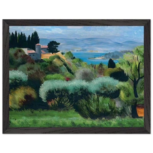 SANARY LANDSCAPE 1937 by Moise Kisling — Framed art print at Zephyeer