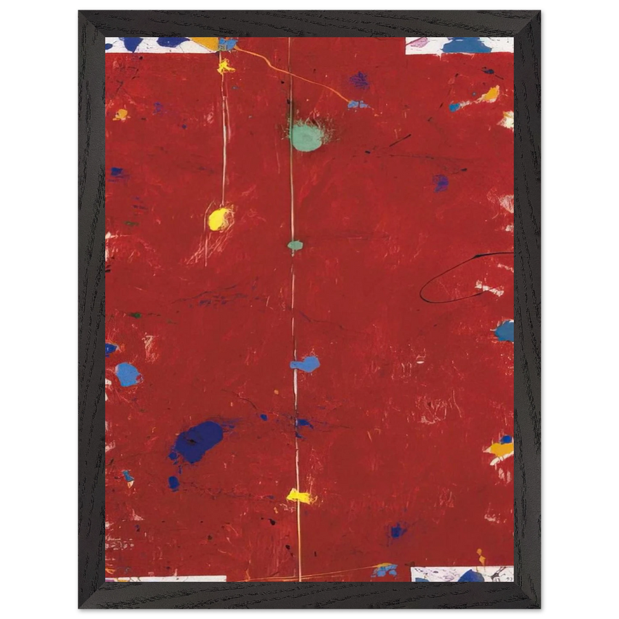 Untitled  EXP SF 56-04 by Sam Francis — Framed art print at Zephyeer