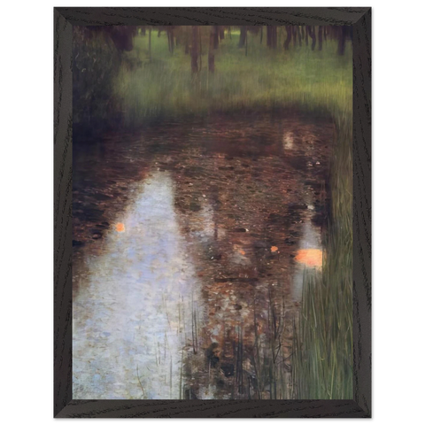 THE SWAMP 1900 by Gustav Klimt — Framed art print at Zephyeer