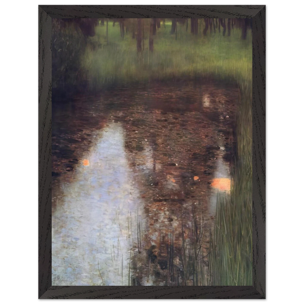 THE SWAMP 1900 by Gustav Klimt — Framed art print at Zephyeer