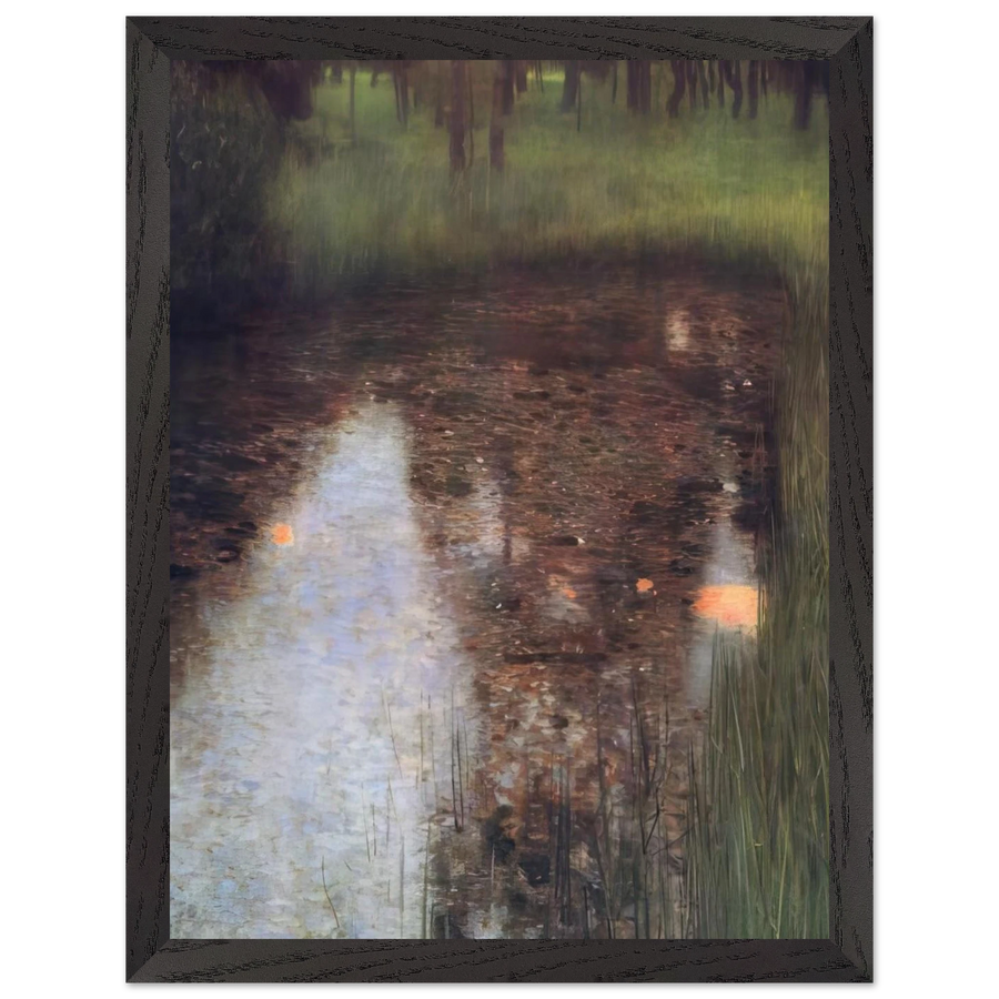 THE SWAMP 1900 by Gustav Klimt — Framed art print at Zephyeer