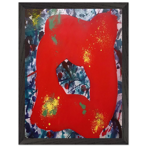 Untitled  SFE 071 by Sam Francis — Framed art print at Zephyeer