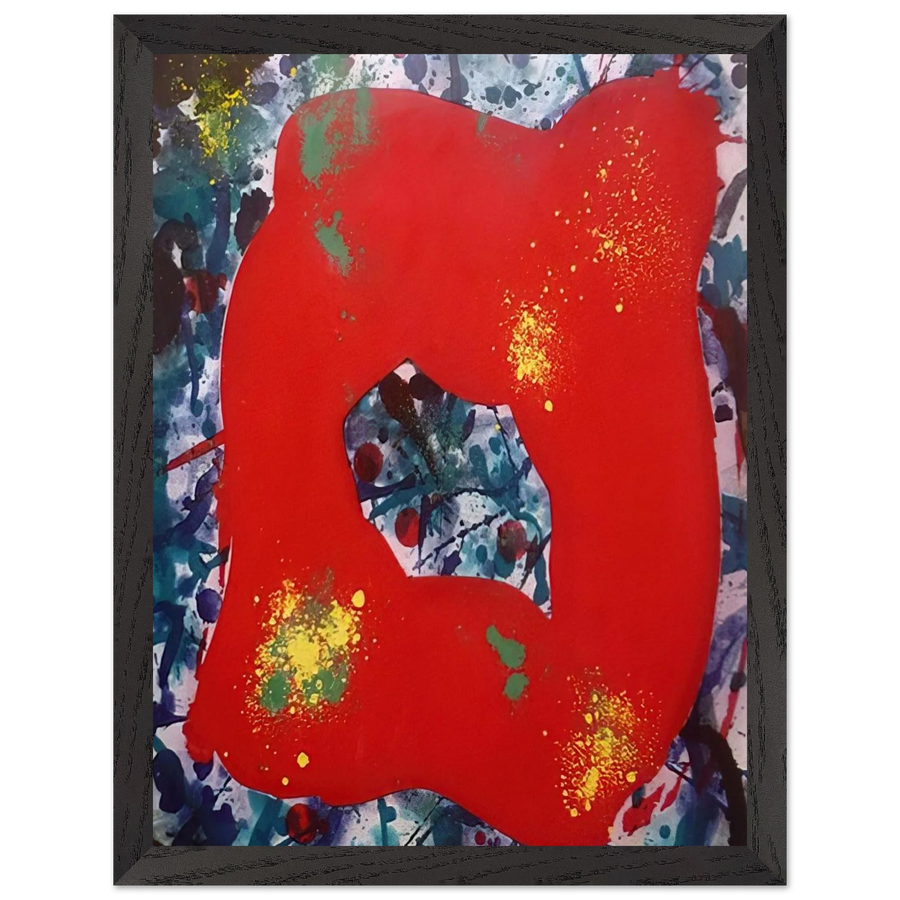 Untitled  SFE 071 by Sam Francis — Framed art print at Zephyeer