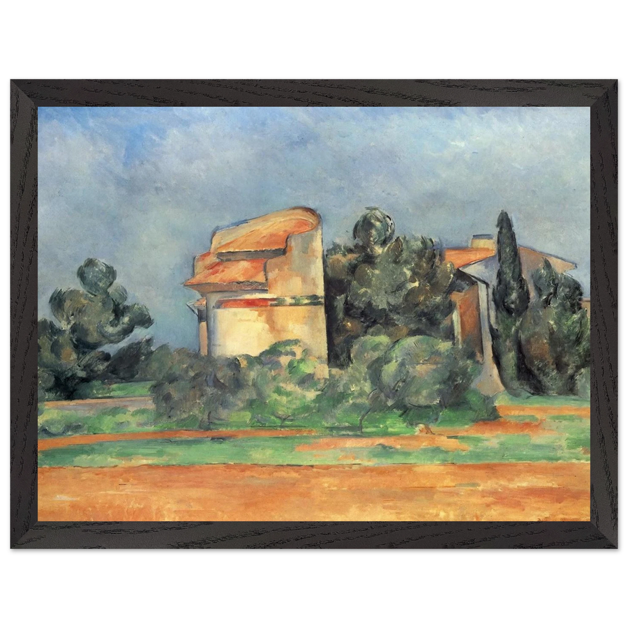 The Pigeon Tower At Bellevue by Paul Cézanne — Framed art print at Zephyeer