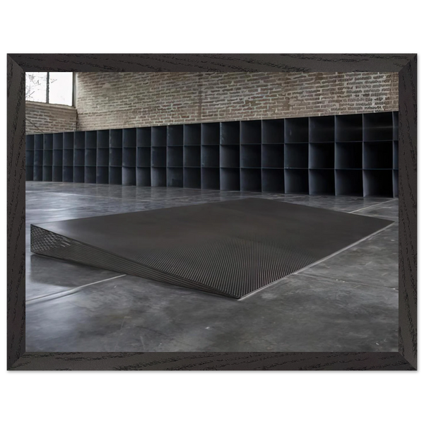 Untitled Eight Inches - 1968 by Donald Judd — Framed art print at Zephyeer