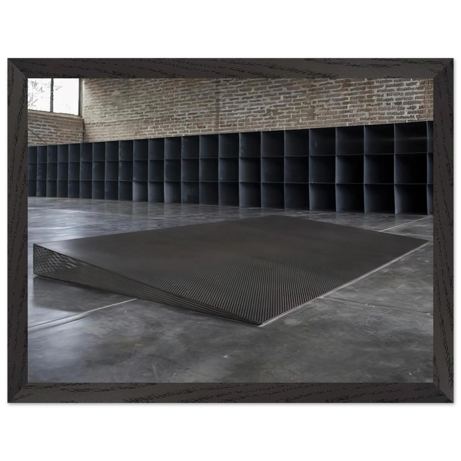 Untitled Eight Inches - 1968 by Donald Judd — Framed art print at Zephyeer