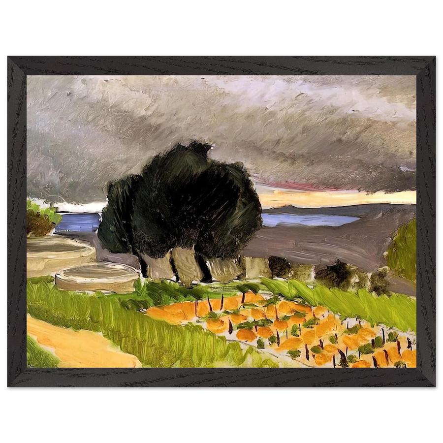 LANDSCAPE OF THE MIDI BEFORE THE STORM 1921 by Henri Matisse — Framed art print at Zephyeer
