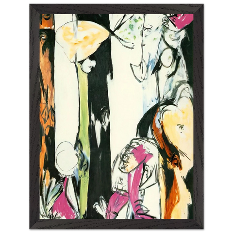 EASTER AND THE TOTEM by Jackson Pollock — Framed art print at Zephyeer