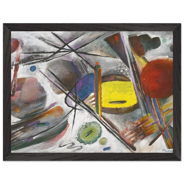 UNTITLED 1919 by Rudolf Bauer — Framed art print at Zephyeer